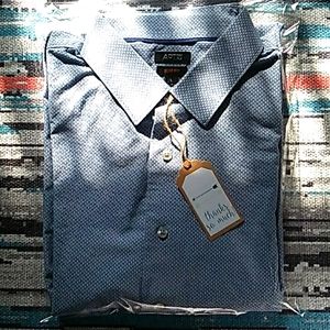 Large Slim Fit Apt 9 Light Blue Long Sleeve